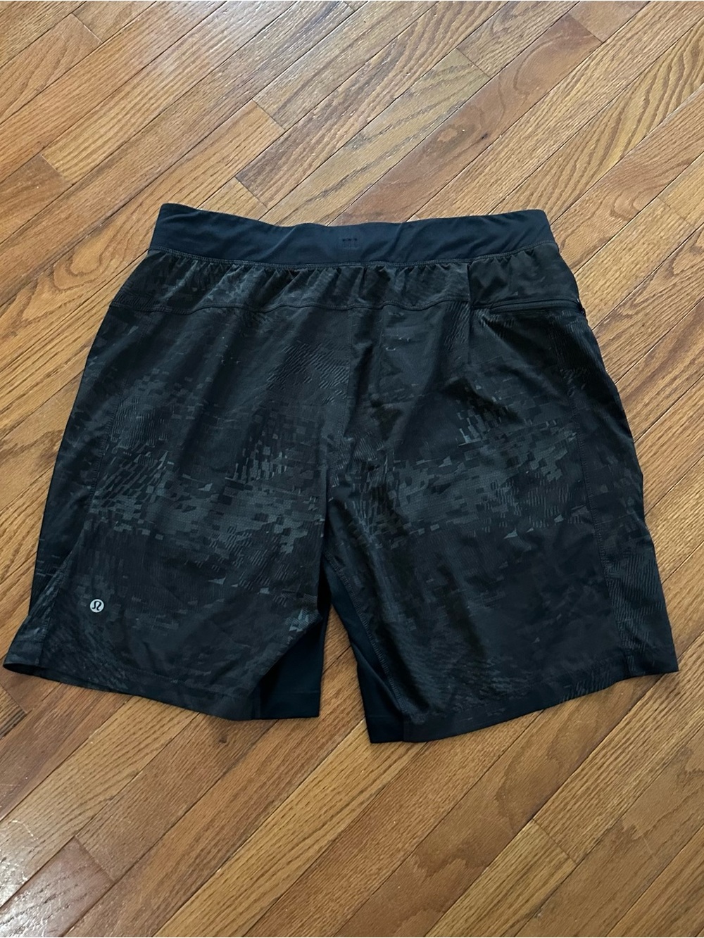 Black Lululemon Pace Breaker Short, Men’s size XL